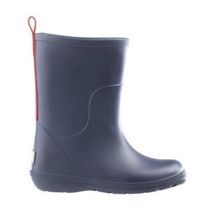 Totes Charley’s Tall navy blue every wear lightweight rain boots kids 13-1
